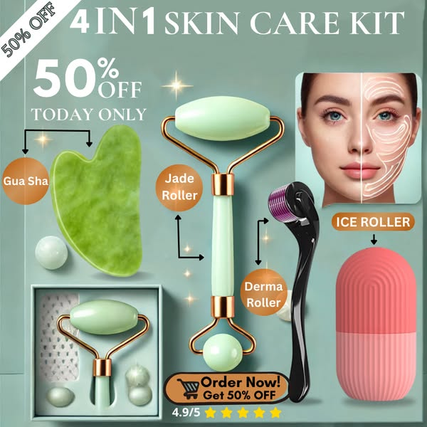 4-in-1 Beauty Roller Set