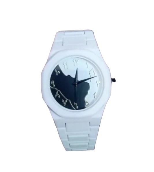 Modern aura watch ( White )