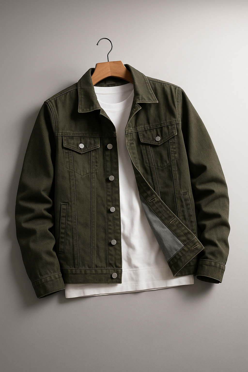 Army Green Denim jacket