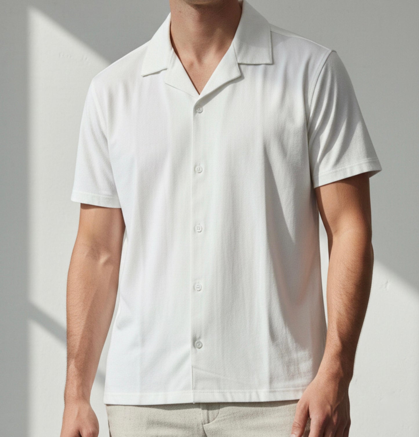 Cuban Collar Polo shirt