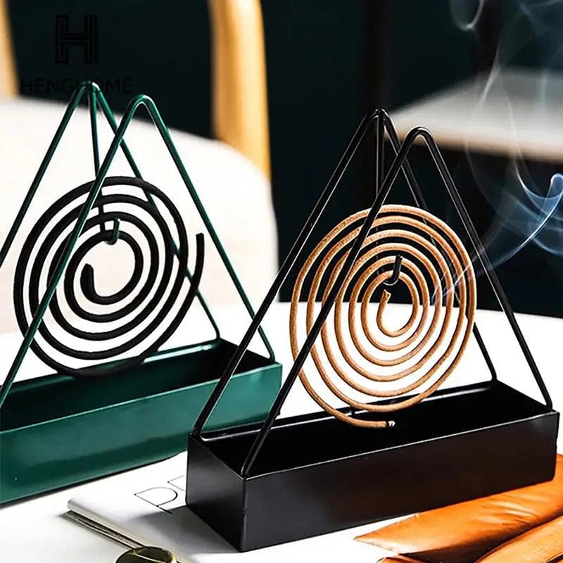 Iron mosquito coil holder