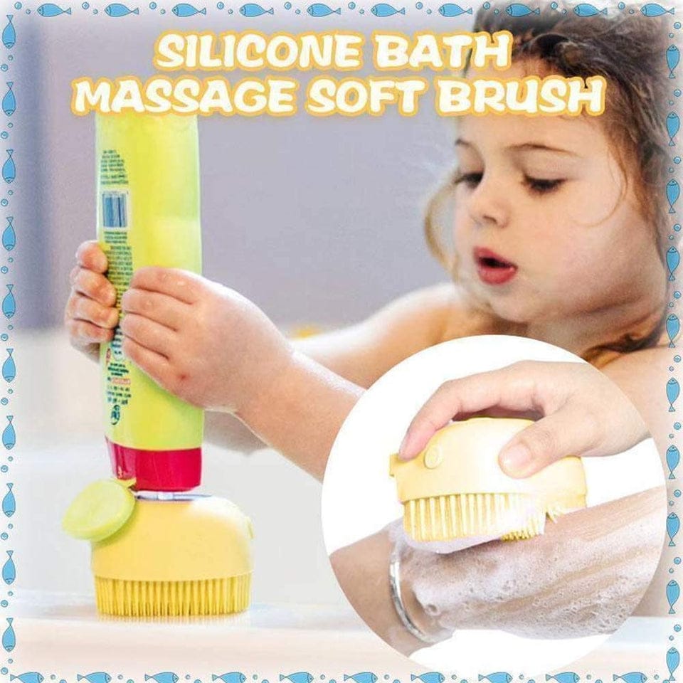 Bath massage soft brush