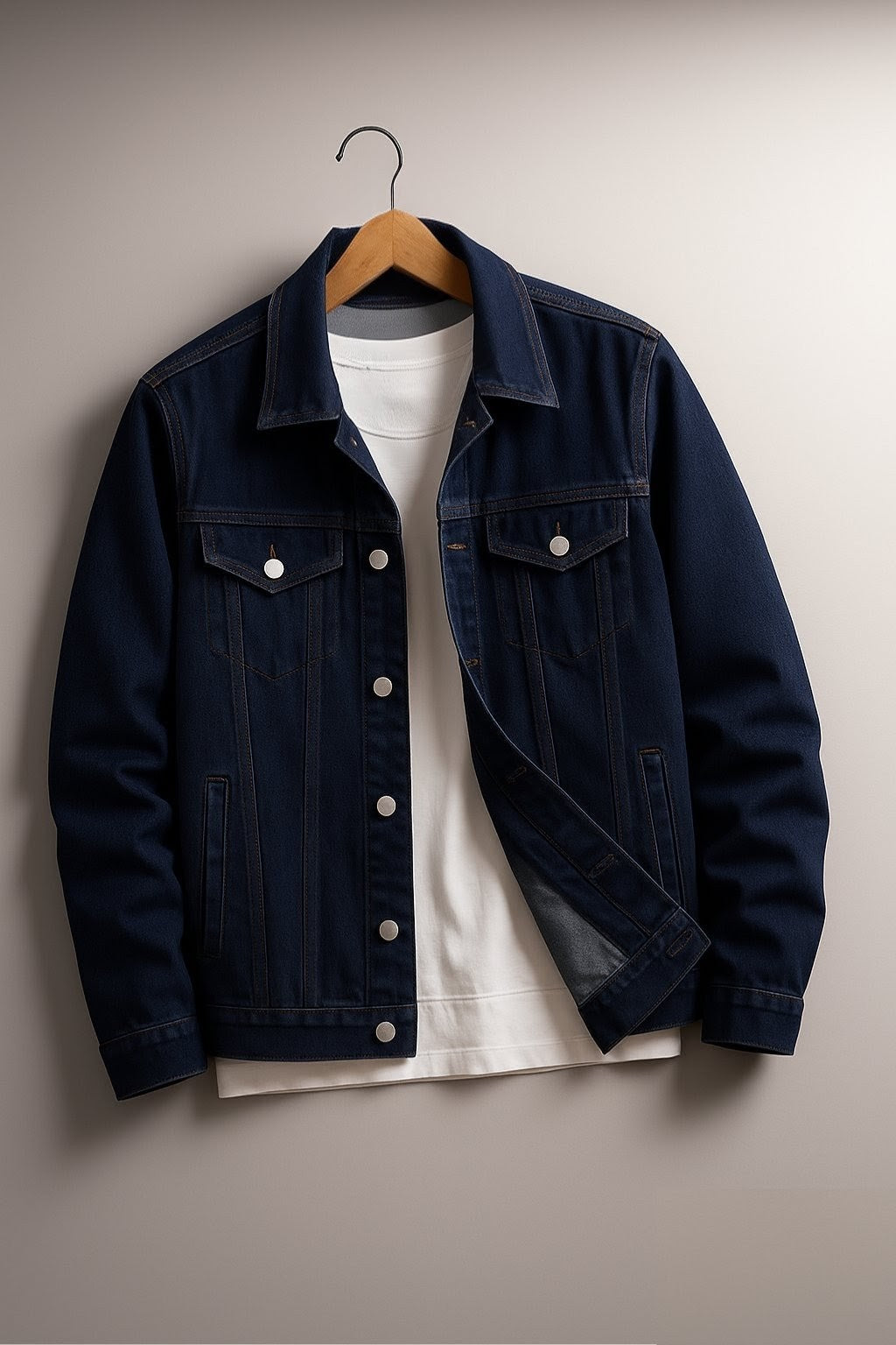 Navy Blue denim jacket