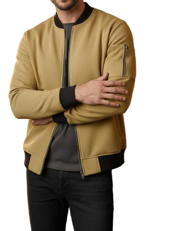 Classic fleese Jacket Beige