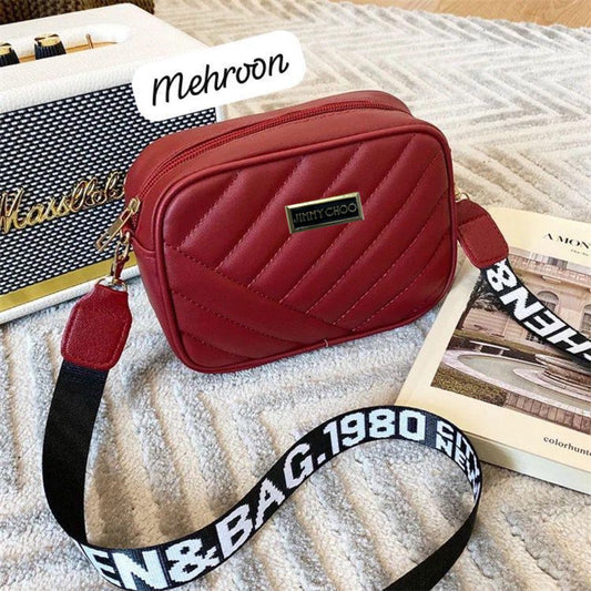 Premium Crossbody purse ( Mehroon )