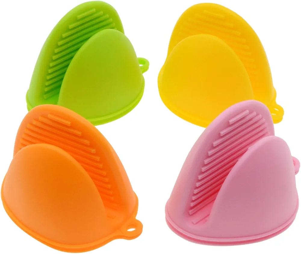 Silicone pot holder gloves